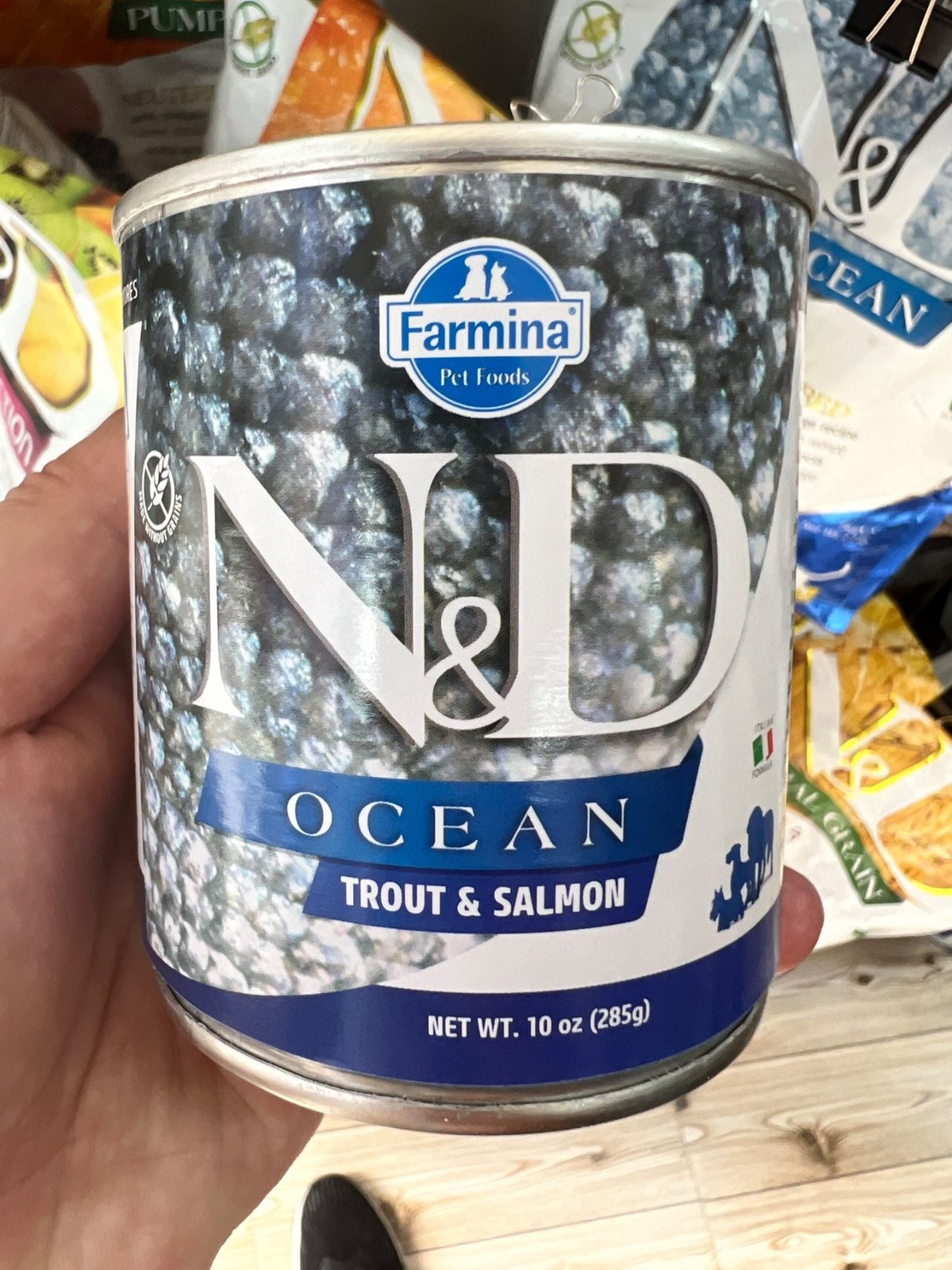 Консервы Farmina N&D Ocean Trout & Salmon для домашних животных