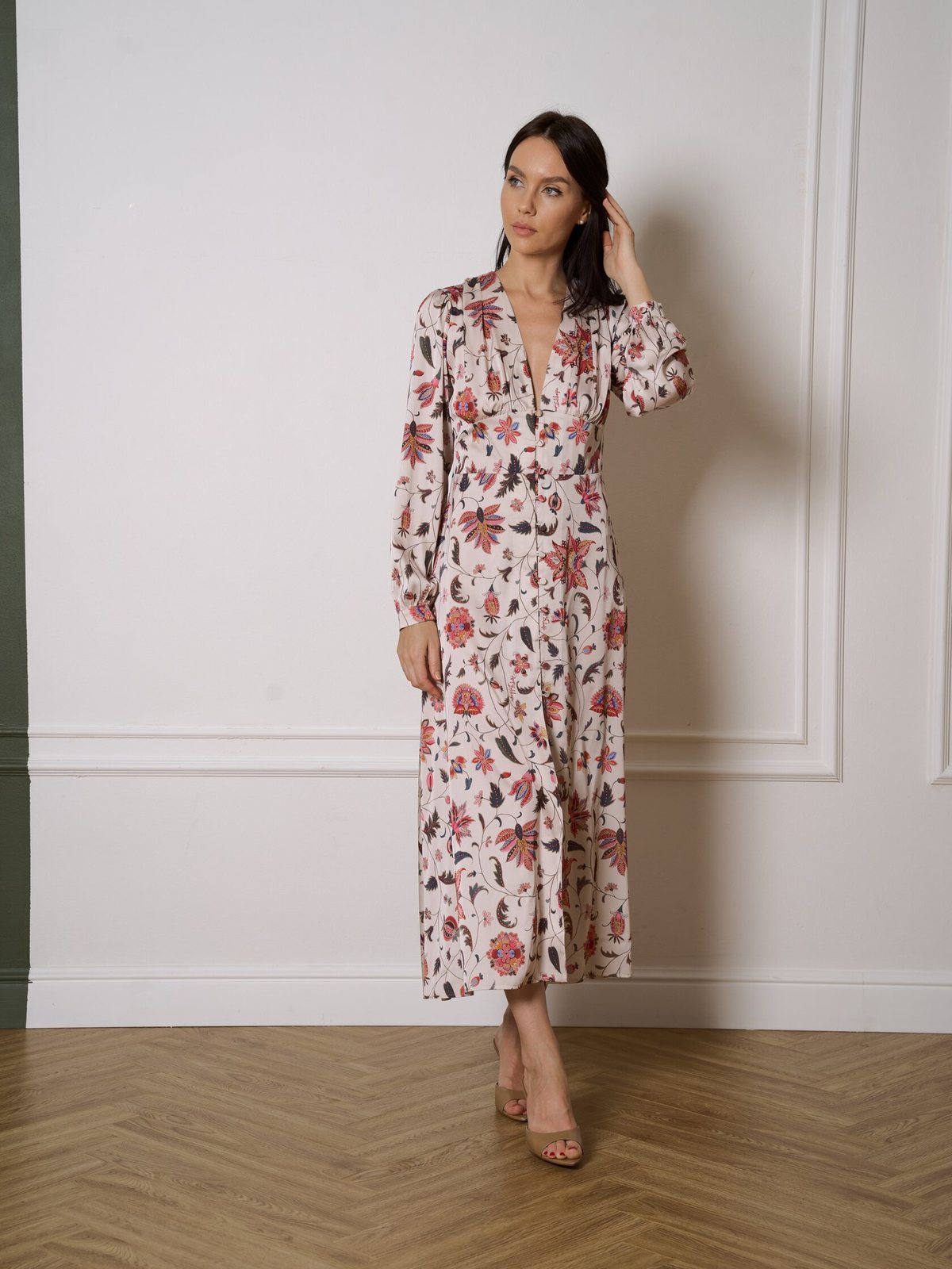 Платье Asia button Dress