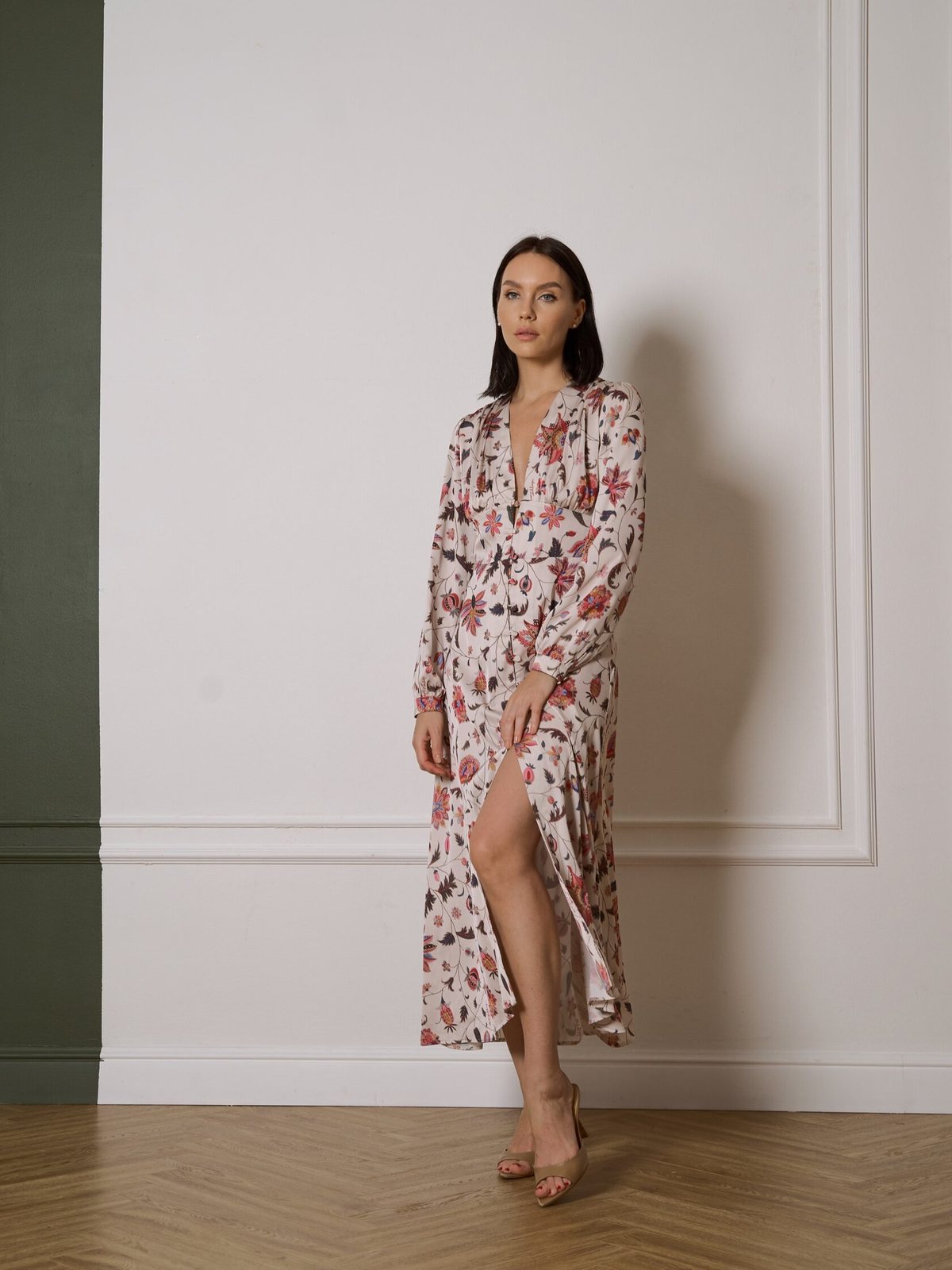 Платье Asia button Dress