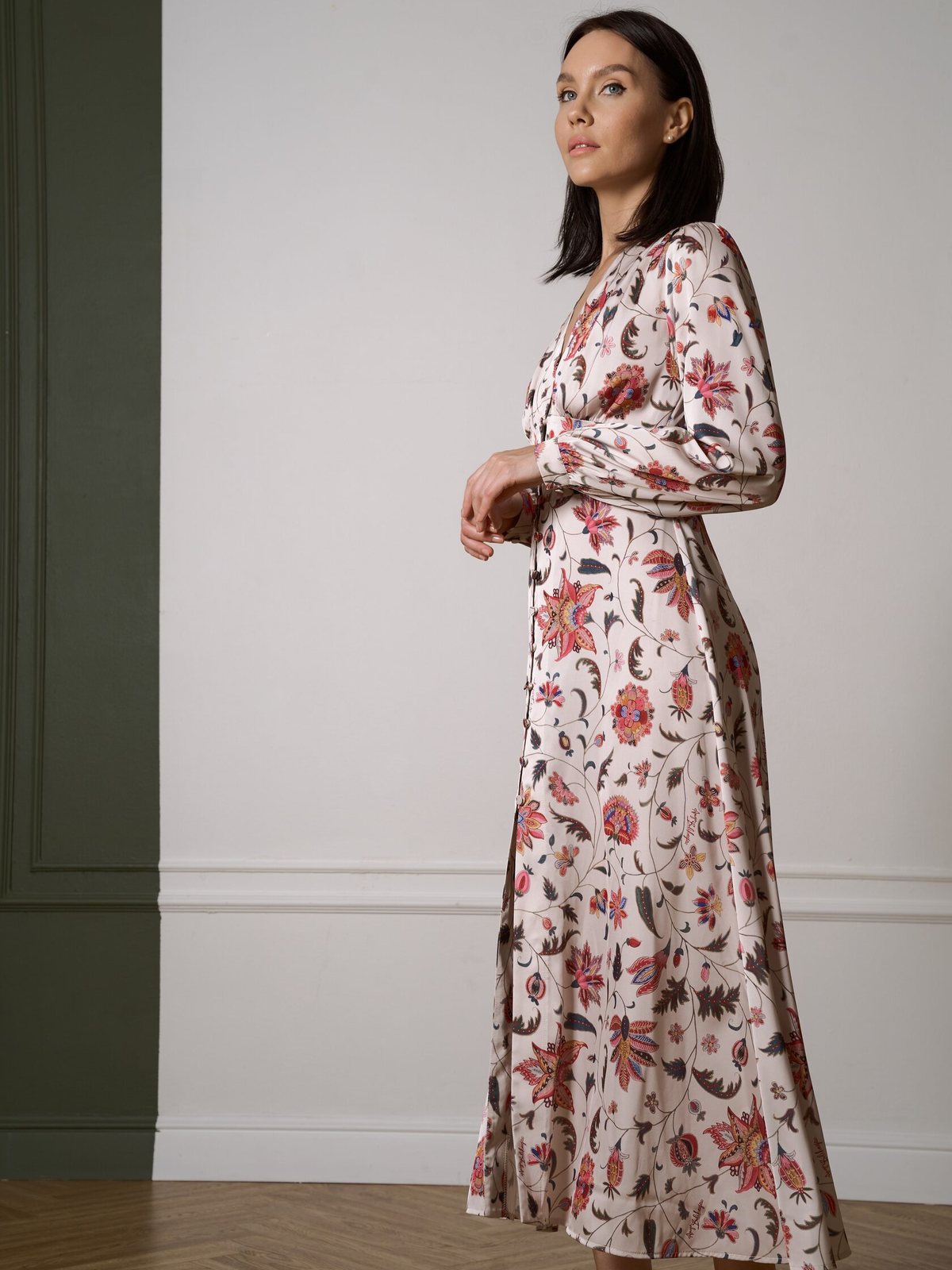 Платье Asia button Dress