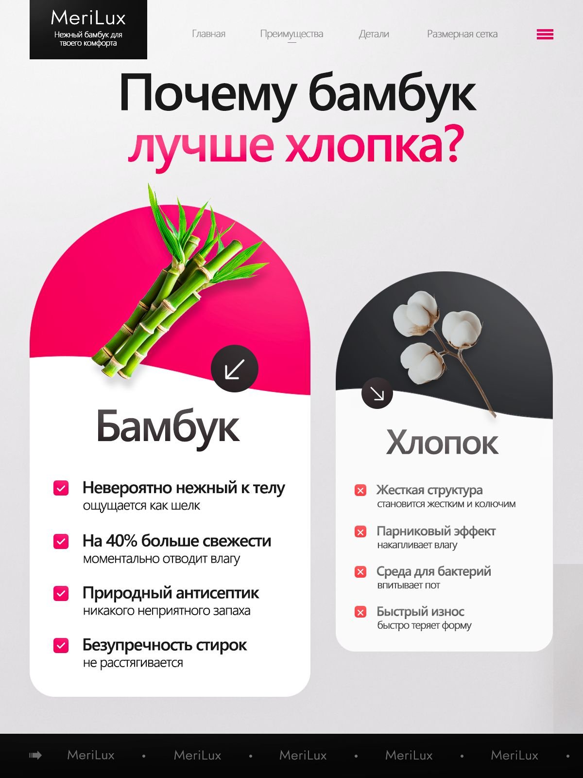 Трусы ML3007B — Белый
