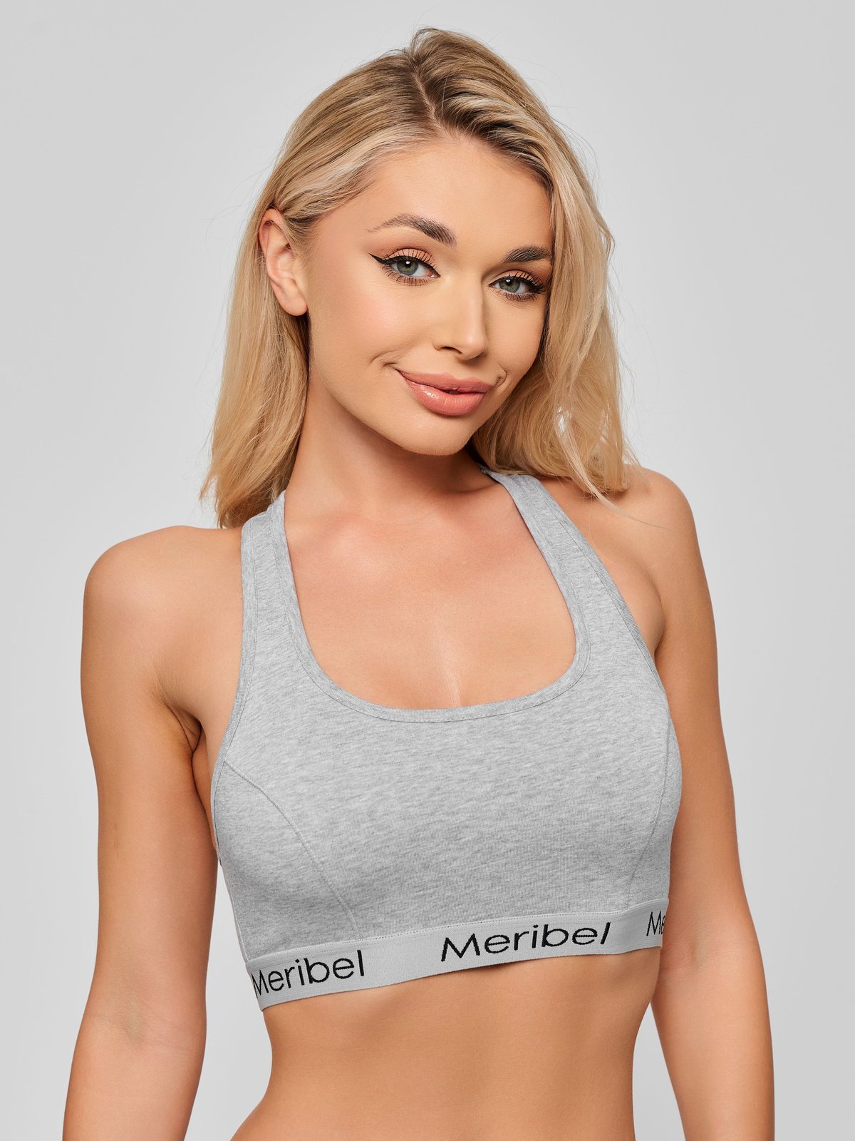 Топ Meriibel черный M MB806 — Серый